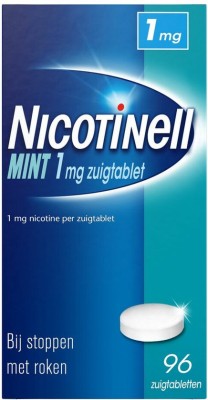 Nicotinell mint 1 zuigtablet 1 mg  - 96 zuigtabletten