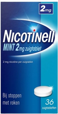 Nicotinell mint zuigtablet 2 mg - 36 zuigtabletten